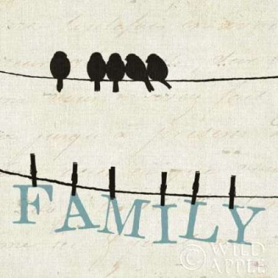 Bird Talk III Canvas Art - Pela Studio (24 x 24)