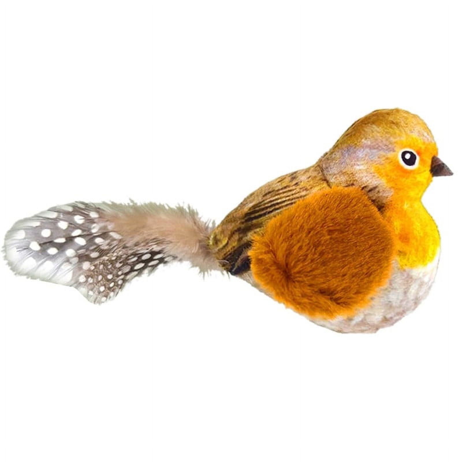 Bird Toy for Pet Cats, Interactive Cat Toys Electronic Squeaky Animals