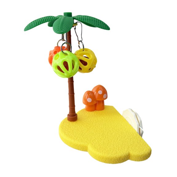 Bird Toy To Destructive Behavior Chewing Activity Ball For Cage Entertainment
