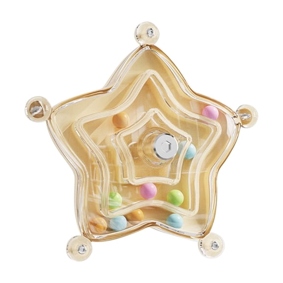 Bird Toy Wheel for Parakeets - Easter Pet Gift for Cockatiels & Budgies, Spinning Foraging Toy for Bird Cage, Exercise & Entertainment Accessory for Parrots(Yellow)