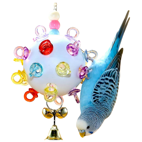 Picture Idea: Bird Toys Parrot Toys Interactive Foraging Hanging Ball For Boredom