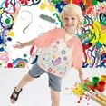 thumbnail image 1 of Bird Velcro - Waterproof And Dirt-Proof Eating Bib For Kindergarten 1-3 Years Old, Thin Korean Version, Baby Summer Long-Sleeved Painting And Art Smock C B|Apron For Kids Toddler Painting Apron Kids, 1 of 5