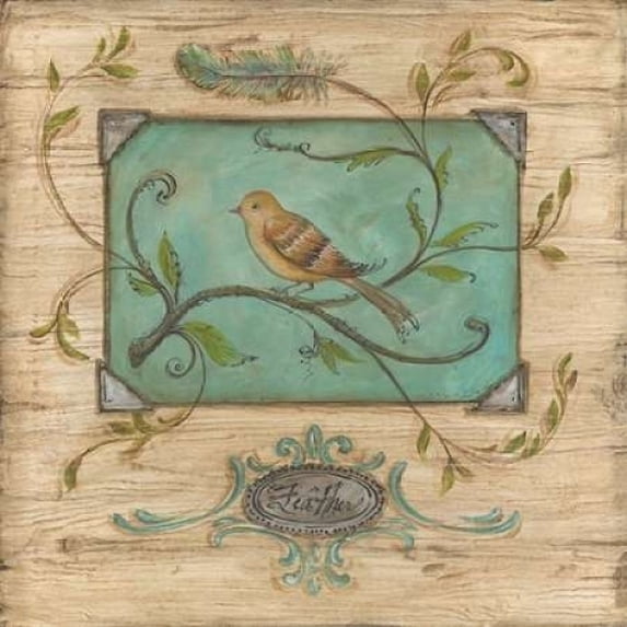 Bird Watcher I Poster Print by Kate McRostie (12 x 12)