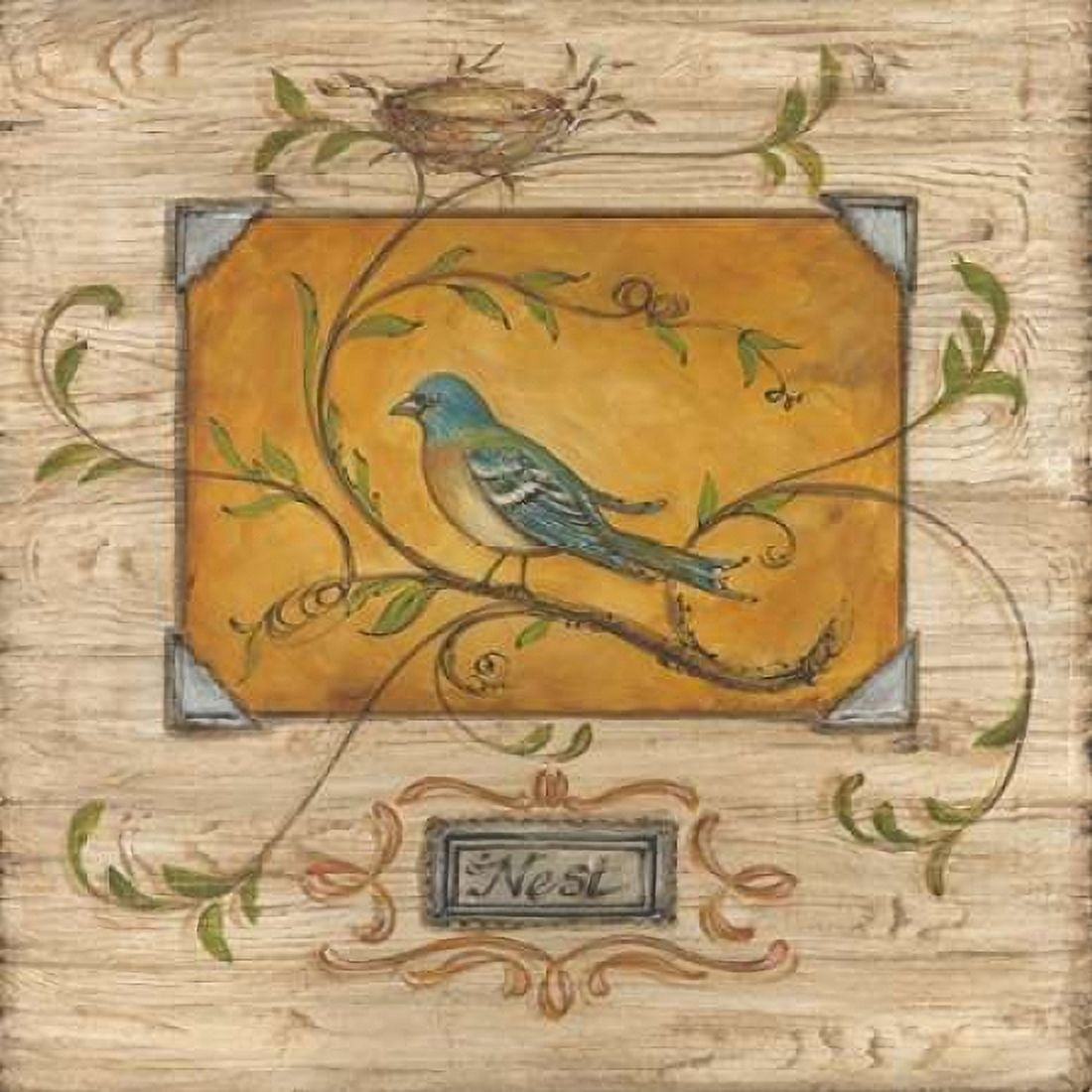 Bird Watcher IV Canvas Art - Kate McRostie (24 x 24)