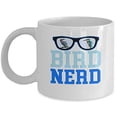 thumbnail image 1 of Bird Watching 11 oz Coffee Mug - Gift For Birding White Ceramic, 1 of 4