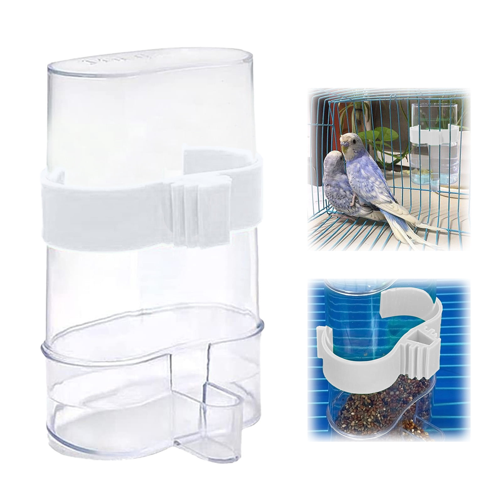 Bird Water Dispenser Bird Cage Feeder Parrot Bird Water Feeder