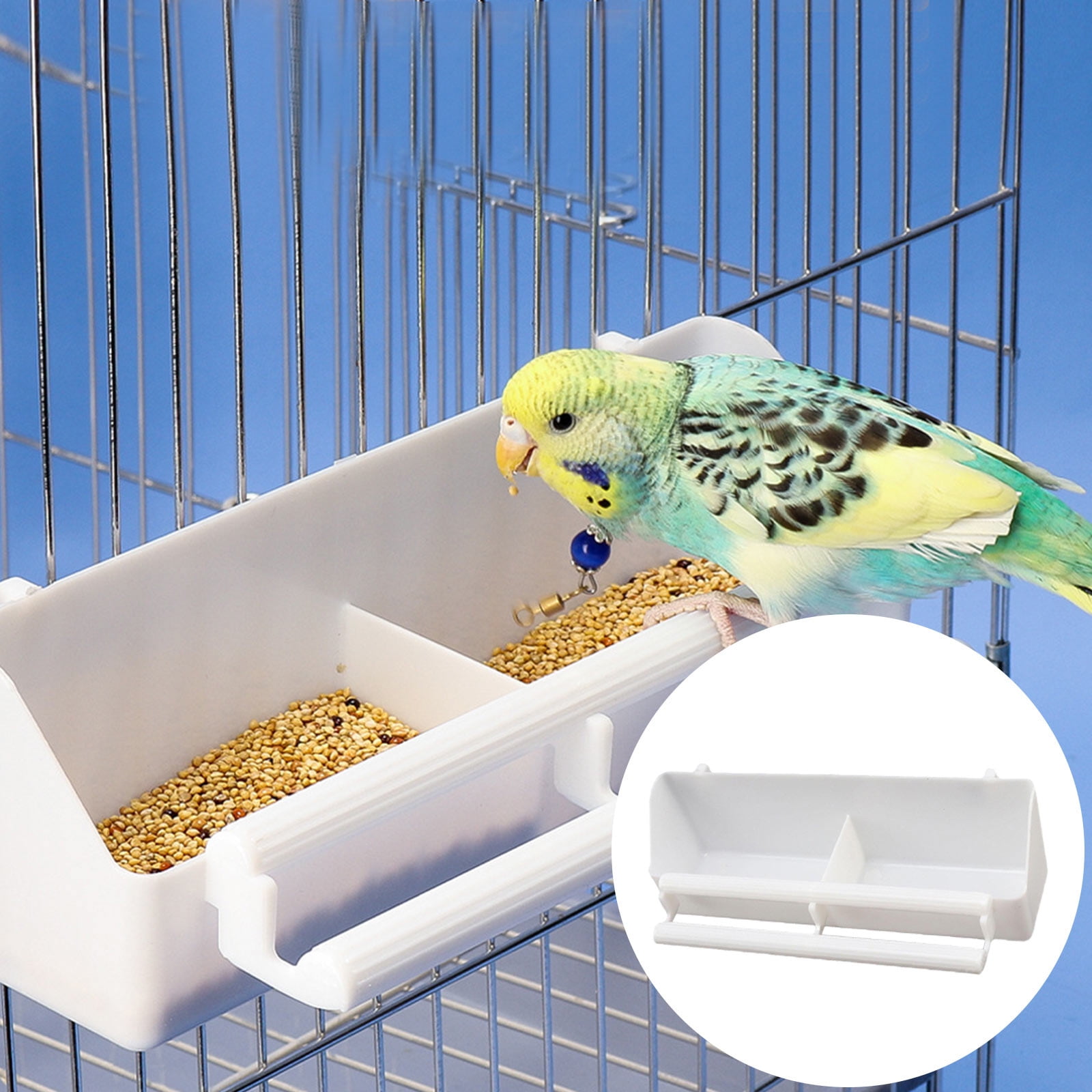 Bird Water Dispenser For Cage Bird Food Feeder For Cage Bird Food Bowl