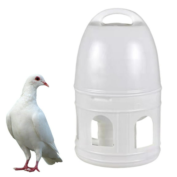 Bird Water Drinker, Pigeon Water Feeding Drinker Dispenser, 5L Pigeon Pet Water Pot Container, Water Automatic Feeders Dispenser Supplies