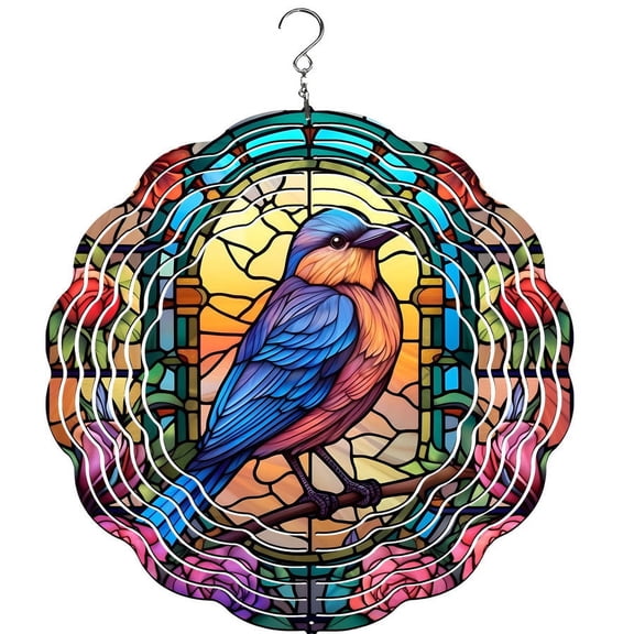 Bird Wind Spinner, Garden Dcor, Yard Dcor, Porch Decor