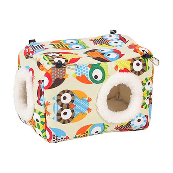Bird - Winter Warm Thickened Extended Accessory for Mini & Caique Parrots Bird Cage