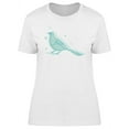 thumbnail image 1 of Bird With Abstract Glitch Style T-Shirt Women -Image by Shutterstock, Female Large, 1 of 2