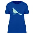 thumbnail image 1 of Bird With Abstract Glitch Style T-Shirt Women -Image by Shutterstock, Female Medium, 1 of 2