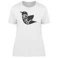 thumbnail image 1 of Bird With Bird Caption B&W Tee Women's -Image by Shutterstock, 1 of 2