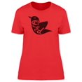thumbnail image 1 of Bird With Bird Caption B&W Tee Women's -Image by Shutterstock, 1 of 2
