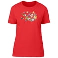 thumbnail image 1 of Bird With Flowers Tee Women's -Image by Shutterstock, 1 of 1