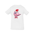 thumbnail image 1 of Bird With Santa Hat T-Shirt Infant -Image by Shutterstock,  24 Months, 1 of 4
