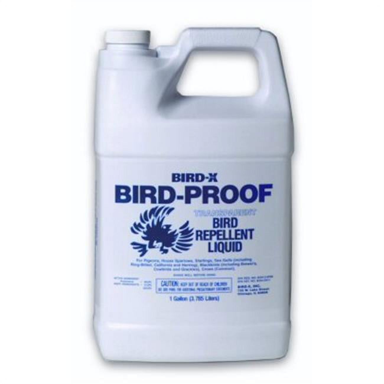 BirdX Bird Proof Repellent Liquid, NonToxic Deterrent 1 Gallon