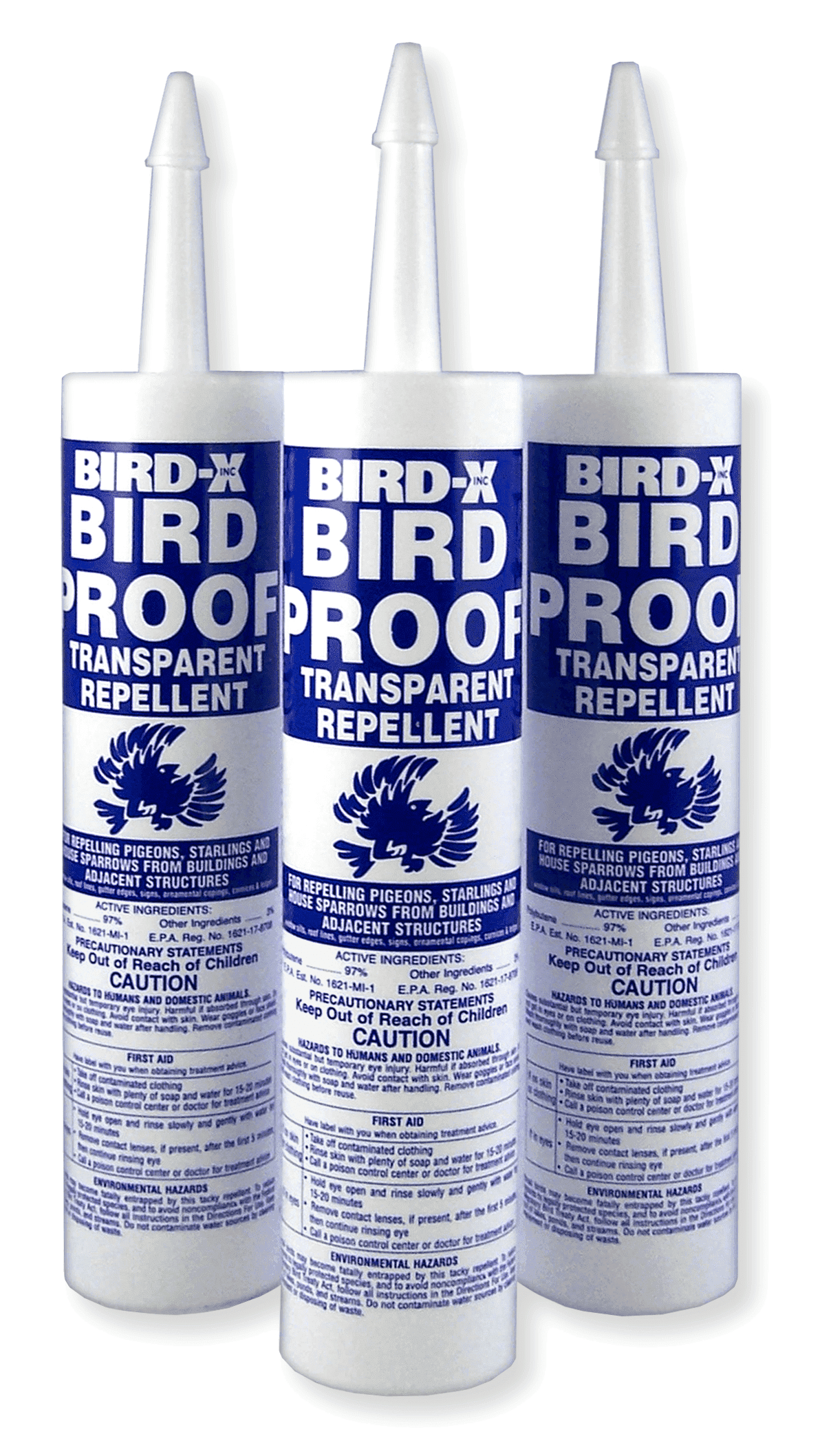 Bird X Bird Proof Bird Repellent Gel, 3-Pack