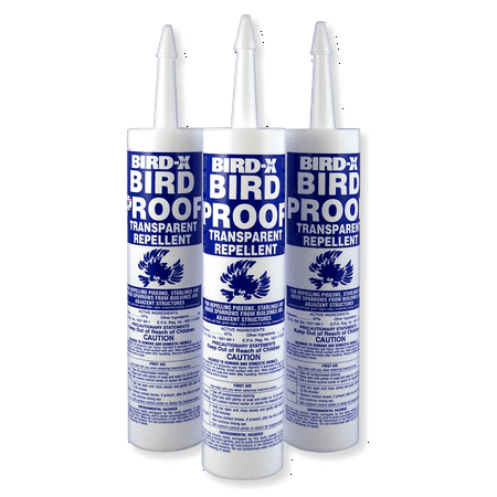 Bird X Bird Proof Bird Repellent Gel, 3 Pack