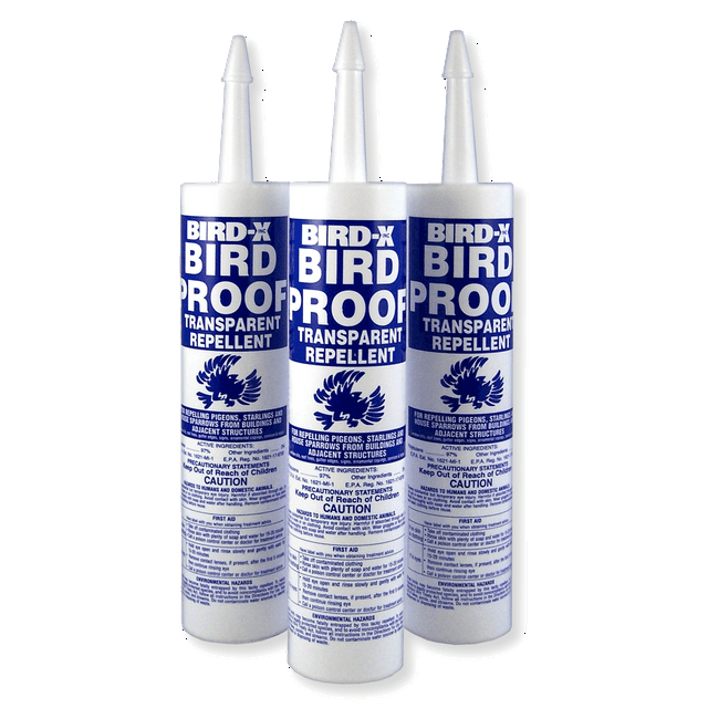 Bird X Bird Proof Bird Repellent Gel, 3 Pack