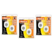 Bird-X Pest-X Ultrasonic Pest Repeller 6-PACK Repel Rodents Rats Mice Insects Ants Spiders Cockroaches Scorpions