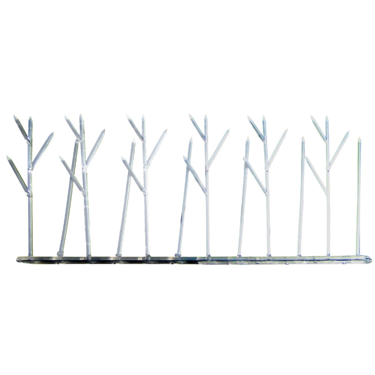 Bird-X Inc Plastic Bird Deterrent Spike - Narrow Barrier - 10' Size, Outdoor Use — Residential Use, Standard Application