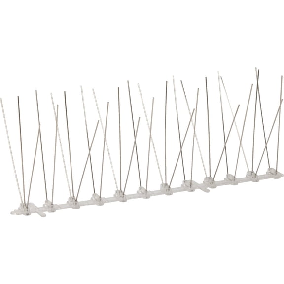 Bird-X STS-10-R Stainless Bird Spikes 10 foot Kit 2 Pack