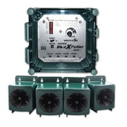 Bird-X Super Bird X Peller Pro 1 Commercial Electronic Bird Repellent 6 Acres Pigeons Starlings Woodpeckers Seagulls