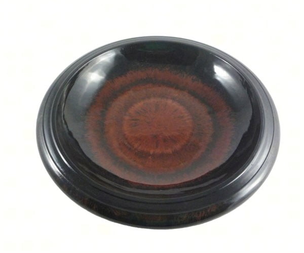 TDI Brands TDI48172T Antique Brown Gloss Bird Bowl w/Gloss Rim