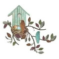 thumbnail image 1 of Bird decoration pendant metal bird wall decoration for indoor and outdoor garden, 1 of 6