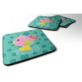 thumbnail image 1 of Bird in Rainboots & Puddle Foam Coasters - Set of 4, 1 of 1