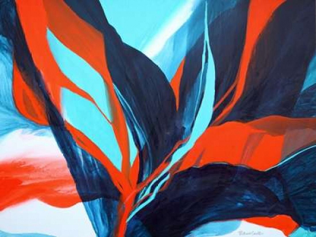 Bird of Paradise Canvas Art - Patricia Coulter (22 x 28)