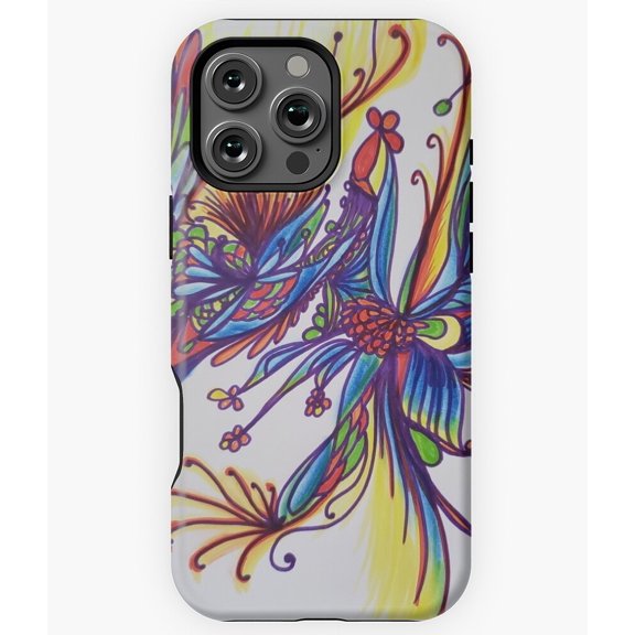 Bird of Paradise Fly Up Nose N4864 Phone Case for iPhone 17 16 15 14 13 12 11 Pro Max