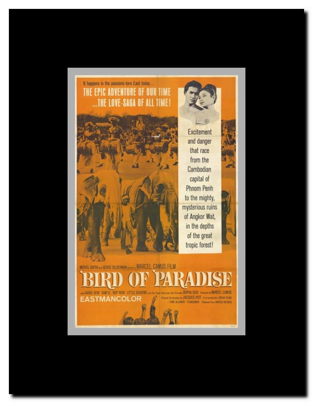 Bird of Paradise Framed Movie Poster