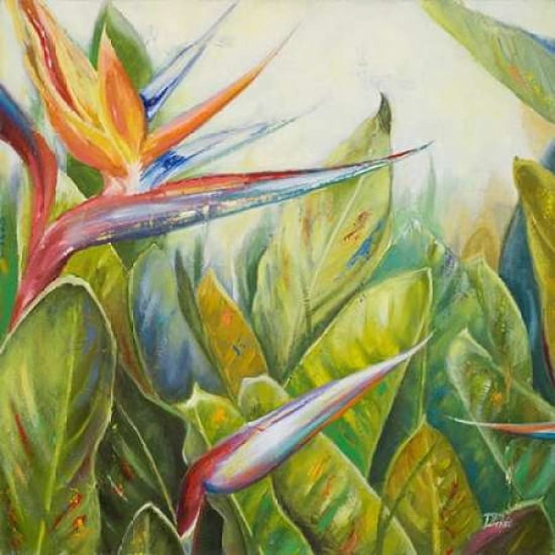 Bird of Paradise II Canvas Art - Patricia Pinto (24 x 24)