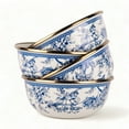 thumbnail image 1 of Bird of Paradise Vintage Enameled Cereal and Salad Bowl Set of 4, 1 of 8