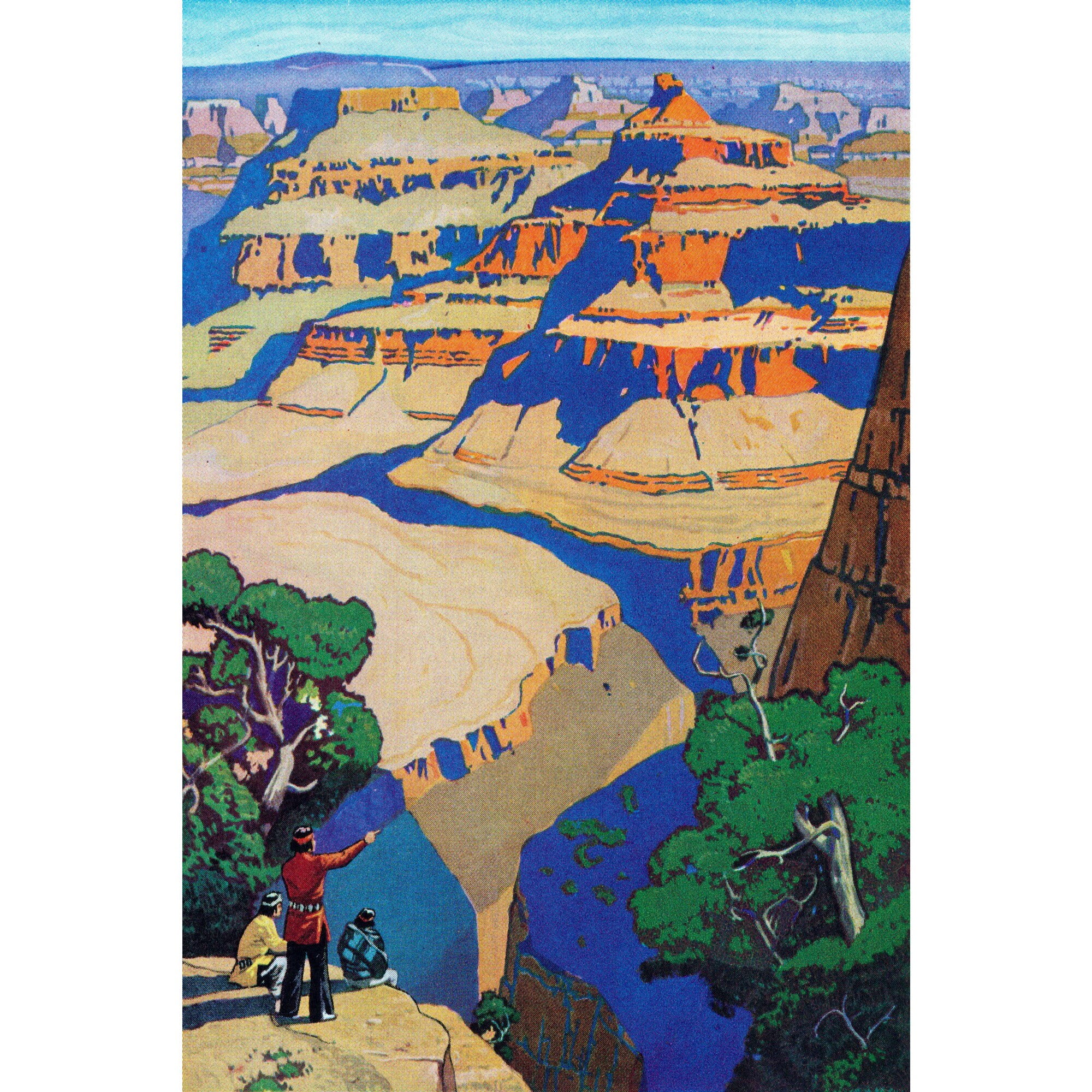 "Bird's Eye View" Painting Print on Wrapped Canvas
