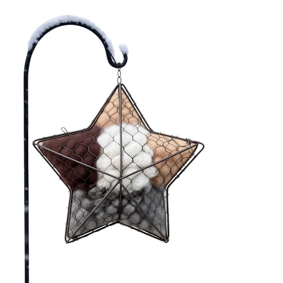 Bird's Pentagram Outdoor Courtyard Art Decoration