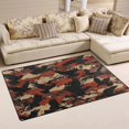 thumbnail image 1 of Bird's Shadow Soft Polyester Area Rug 60''x39'', Non Slip, Memory Foam, Water Absorbent, 1 of 7