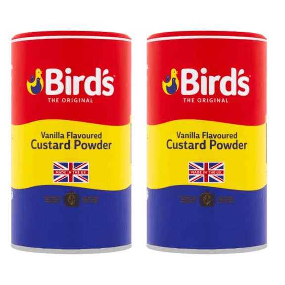 Bird's Vanilla Flavored Custard Powder 21 Ounces/600G 2 Pack