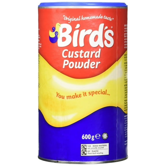 Bird's Vanilla Flavoured Custard GGA1 Powder 600g (Pack of 1)