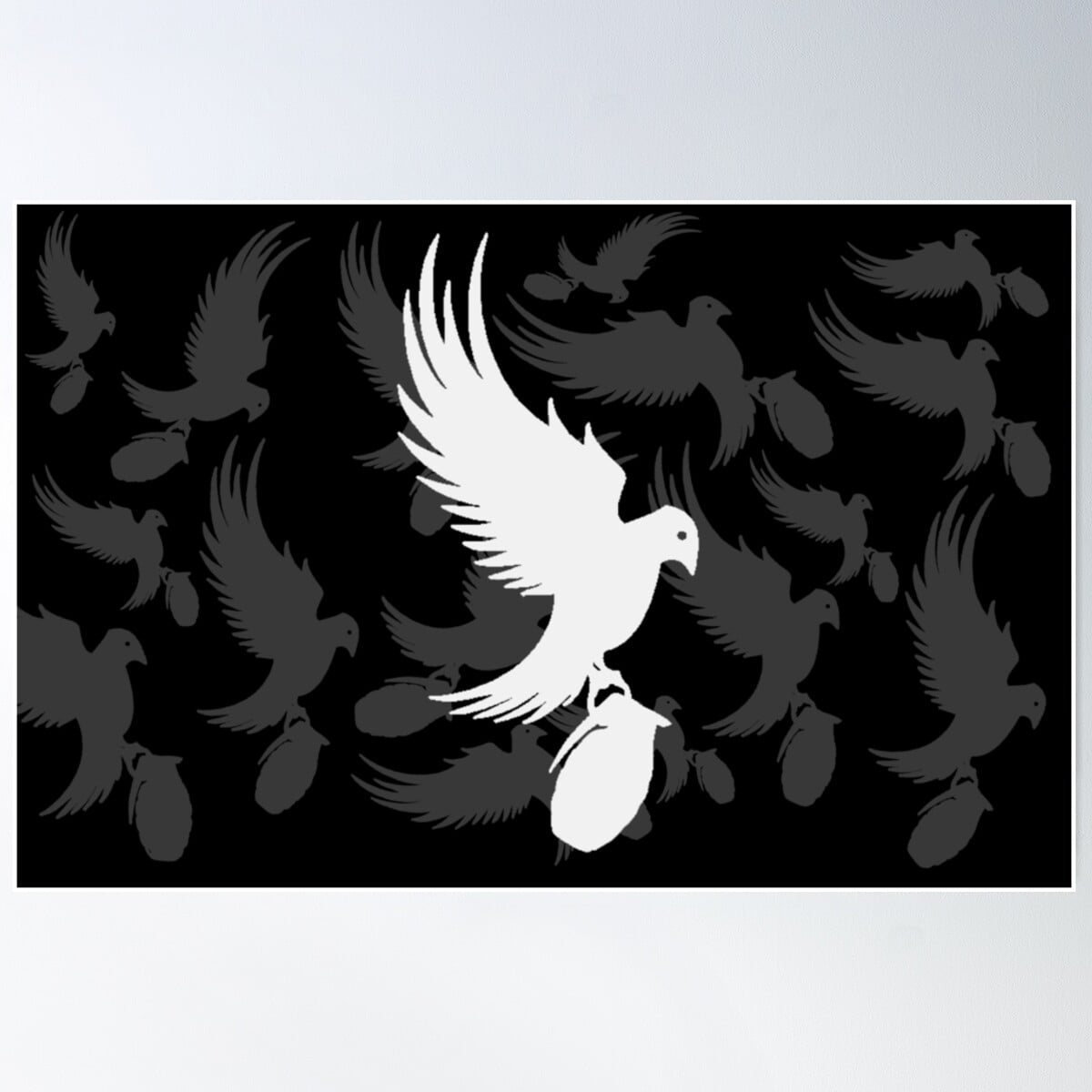 Bird with Grenade from Hollywood Undead Poster, 24x36 UNFRAMED - Walmart.com, image size:1200x1200