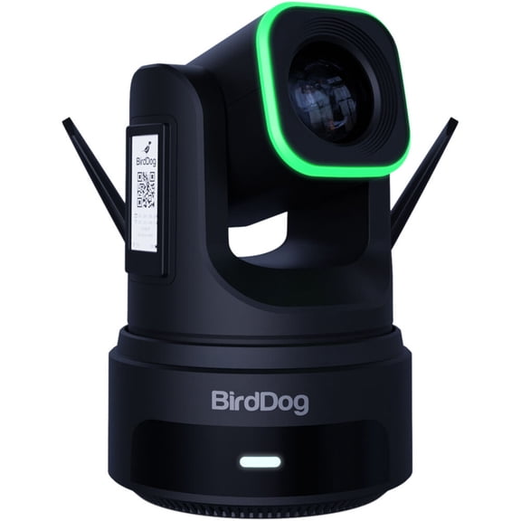 BirdDog X4 Ultra 4K PTZ Camera with AI Tracking, Black