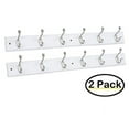 thumbnail image 1 of BirdRock Home Hook Coat and Hat Rack - 2 Pack - 6 Hooks - 27", 1 of 6
