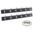 thumbnail image 1 of BirdRock Home Hook Coat and Hat Rack - 2 Pack - 6 Hooks - 27", 1 of 3