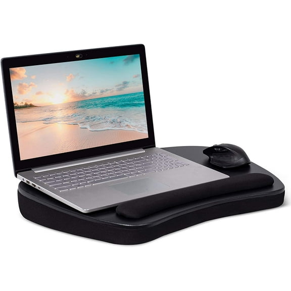 BirdRock Home Oversized Portable Lap Desk with Memory Foam Cushion and Wrist Rest