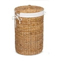 thumbnail image 1 of BirdRock Home Seagrass Laundry Hamper with Liner - Natural, 1 of 5