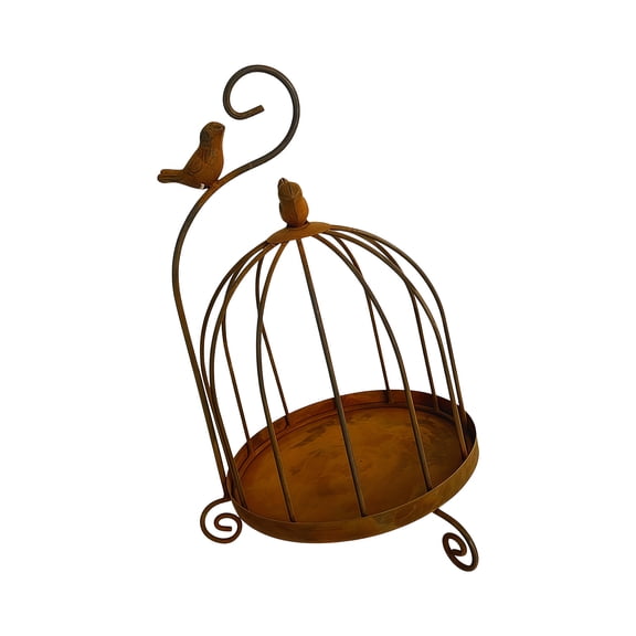 Birdcage Lanterned Small Metal Tealight Holder Decorative Birdcage Holders for Table Centerpieces