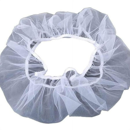 Birdcage Mesh Cover Washable Pet Cage Skirt Guard Accessories White L