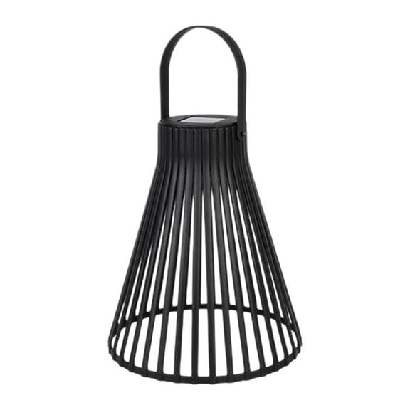 Birdcage Shaped Decoration Lights for Garden,Solar Lanterns Outdoor Waterproof Metal Hanging Solar Lights,Solar Balloon Lanterns Outdoor Hanging Yard Patio Porch, Black